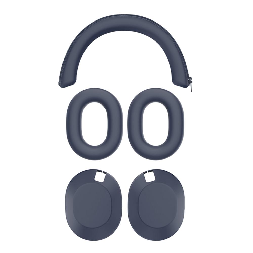 Voor Sony WH-1000XM6 Zachte Siliconen Hoofdtelefoon Beschermhoes Krasbestendig Zweetbestendig Huid Cover Oorschelp Oortelefoon Accessoires