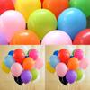 12-Inch Solid Color Balloons - 50pcs Macaron Metallic Latex Birthday Set
