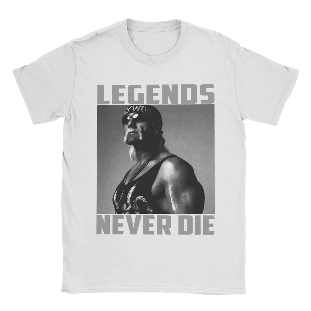 Graphic Printed Hulk Hogan RIP Remembering Wrestling Legend T Shirt For Unisex 100% Cotton T-shirts Short Sleeve Clothing