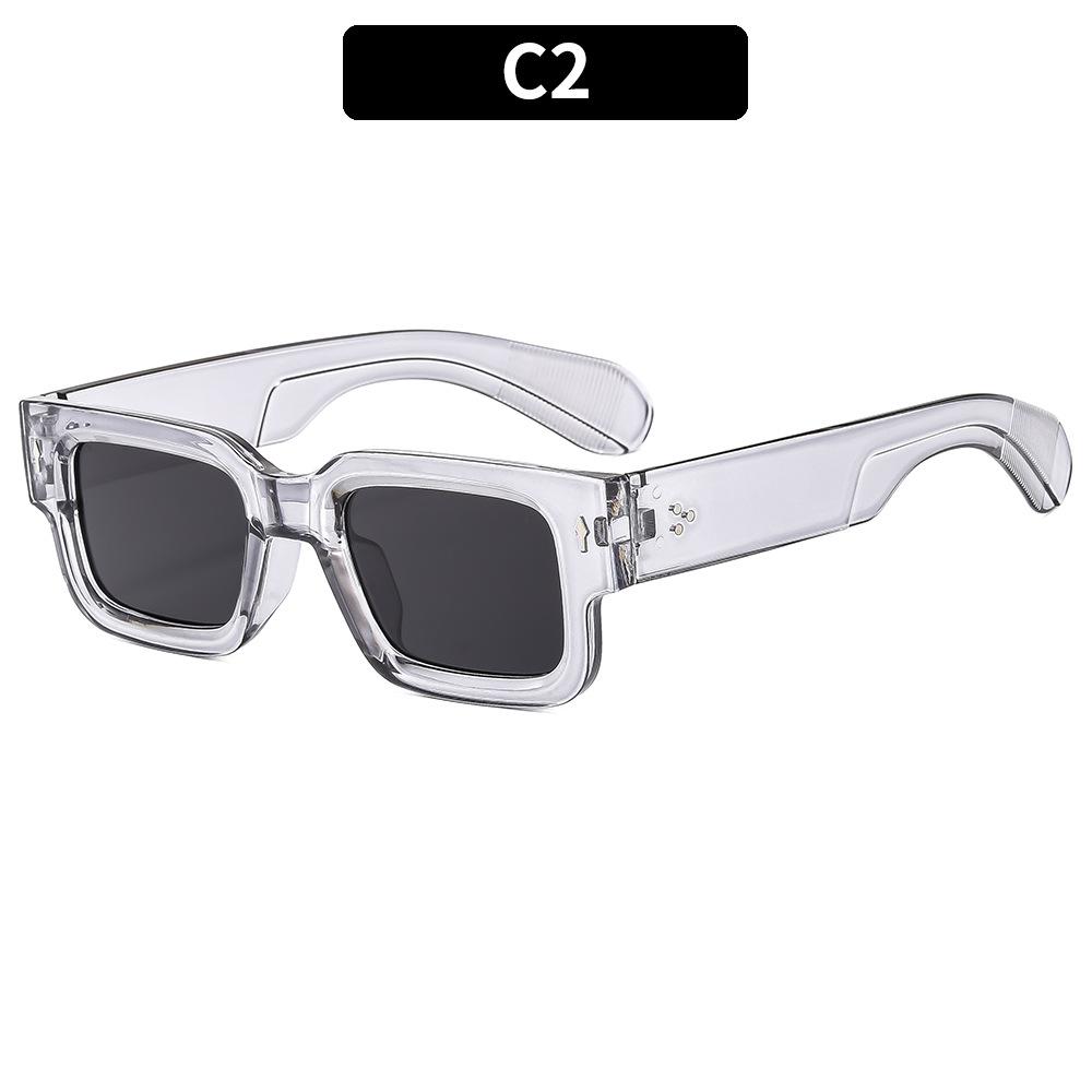 High Quality Durable High Quality 1PC Plastic Geometric Frame Fashion Decorative Eyeglasses DailyTravel Driving