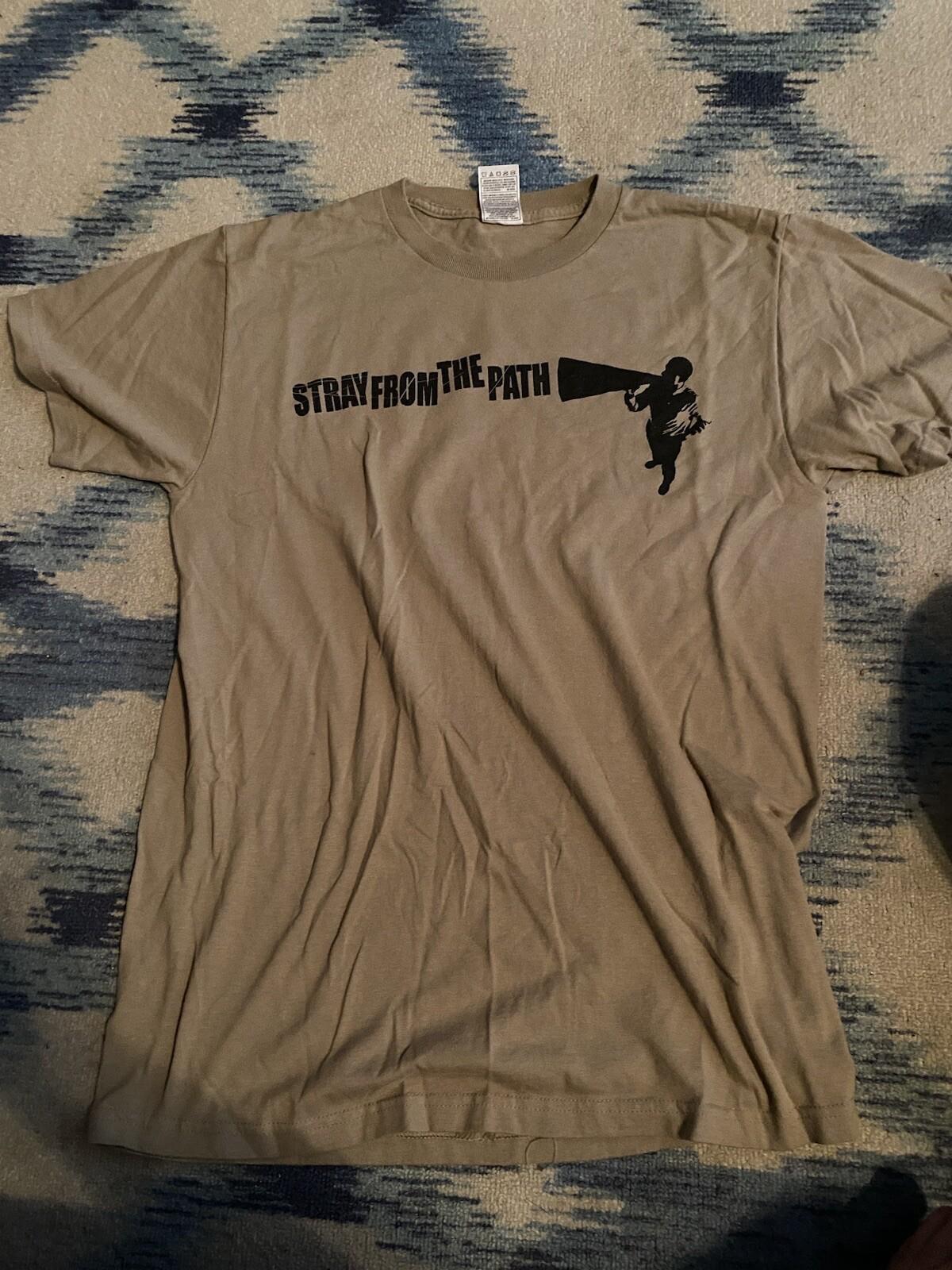 Stray From The Path Logo SAND Cotton Shirt All size S-5XL TH269 L