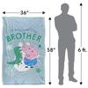 Peppa Pig Big Brother Blanket