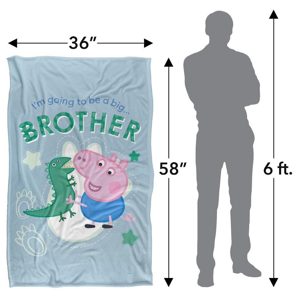Peppa Pig Big Brother Blanket