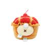 IRISRAIN ANIROLLZ Plush Toy, Small, Baked Series, Cherry Pie Bunny, 14x14x15cm (ANI-BN-PB5)