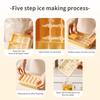 Silicone Ice Cubes Mold Large Capacity Reusablely Freezer Tray With Lid 15 Easy Removal Dishwasher Safe