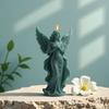Flexible Angel Wing Silicone Candle Mould for Household Craft and Decorative Aromatherapys Stone
