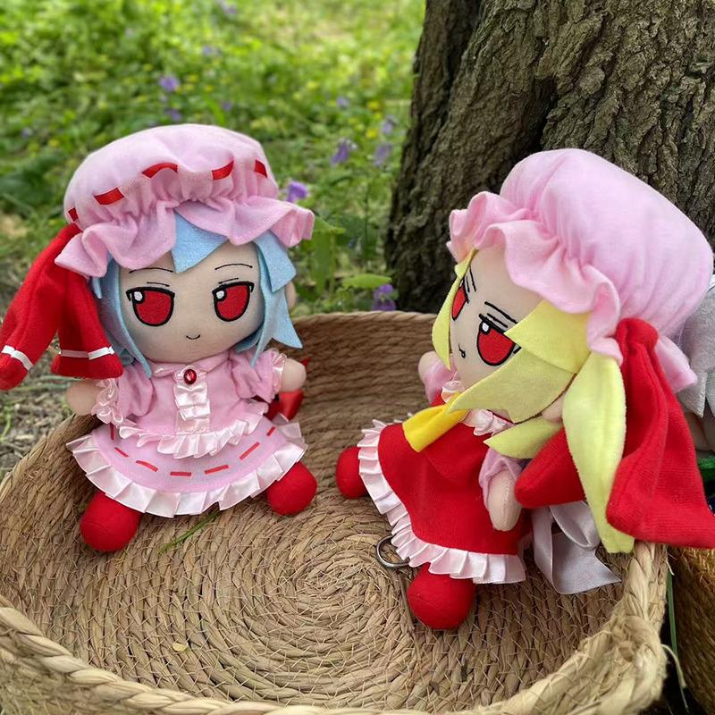 Real Picture TouHou Project Fumo Plush Toy Hakurei Reimu Komeiji Satori Kirisame Marisa Stuffed Anime Plushies Gifts Girl