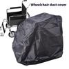 Electric Wheelchair Protective Cover Outdoor Mobility Scooter Waterproof Cover Dust Cover Oxford Cloth Wheelchair Cover Black