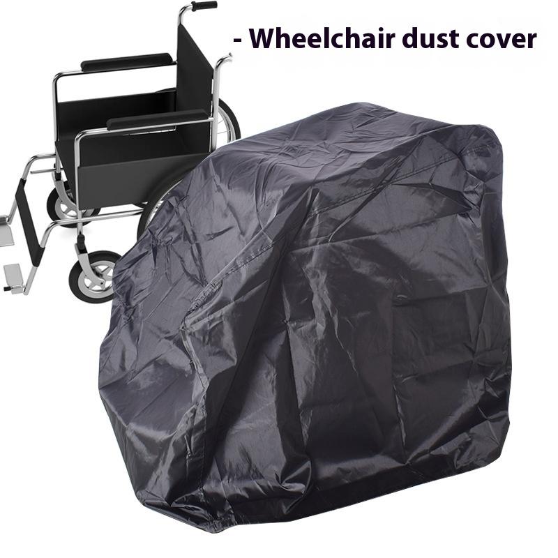 Electric Wheelchair Protective Cover Outdoor Mobility Scooter Waterproof Cover Dust Cover Oxford Cloth Wheelchair Cover Black