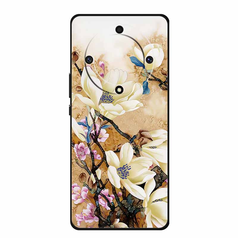 For Honor X9a 5G Cover RMO-NX1 HonorX9a Soft TPU Silicone Painted Cat Phone Case for Huawei Honor X9A Coque Bumper X 9A X9 A Bag