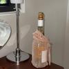 Wine Bag Rhinestone Reusable Pouch With Handle Wine Bottle Pouch For Champagne Celebration Party Wedding Picnic Dinner Travel