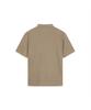 NOTIG Cool Mesh Stretch Short Sleeve Polo Shirt Beige_Oms1T1Ts113I1