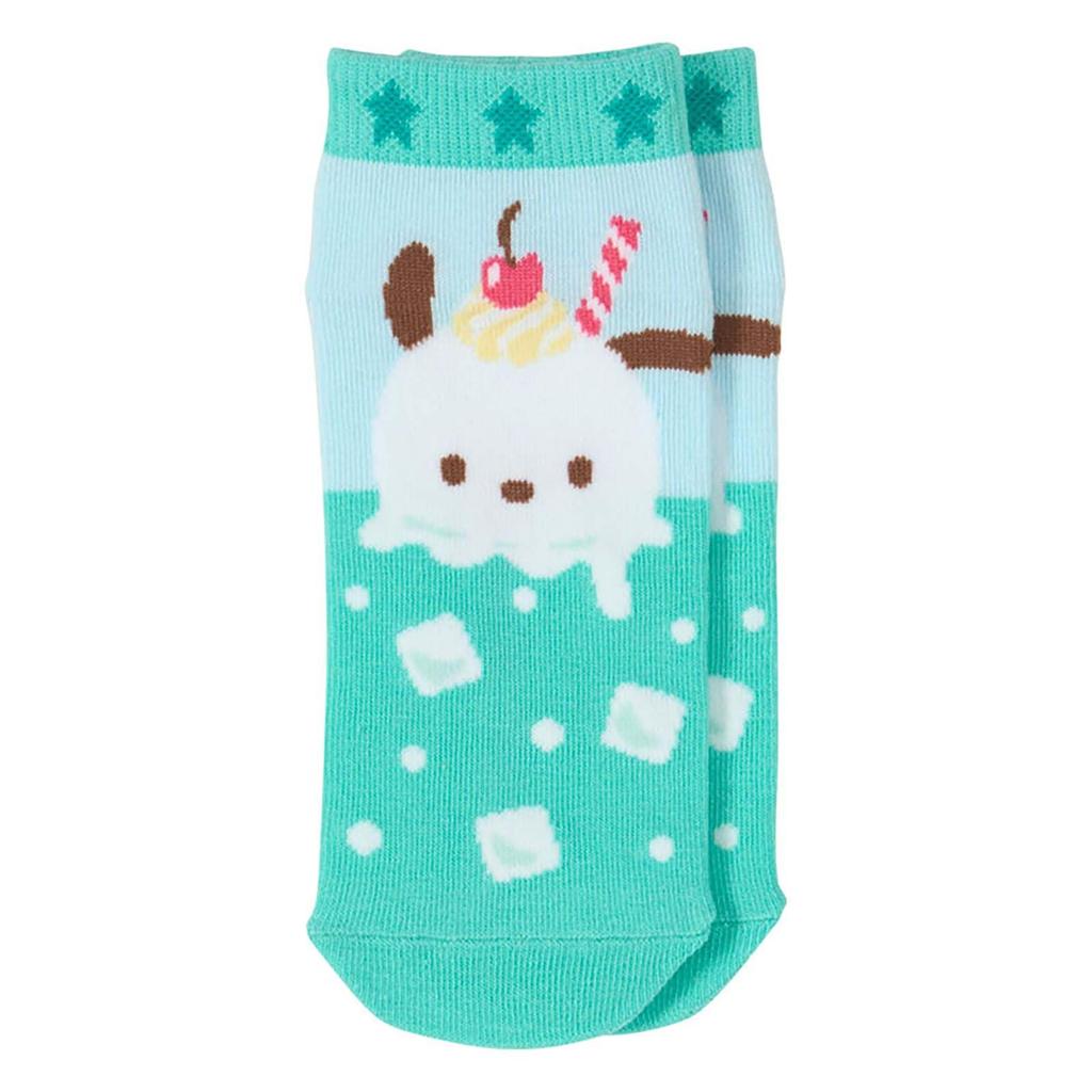 Sanrio Kids Sneaker Socks 689769 3-Pair Set, Pochacco, 13-15cm,