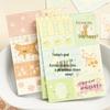 Patchwork Dream Town Sticky Notes: Planner Memo, Message, Collage Decoration Material