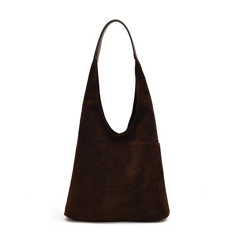 Autumn And Winter Retro Premium Tote Bag Women'S Simple Casual Fashion Large-Capacity Commuter Shoulder Bag