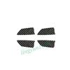 4PCS Carbon Fiber Interior Car Door Bowl Cover Trim Fit For Lexus GS 2006-2011