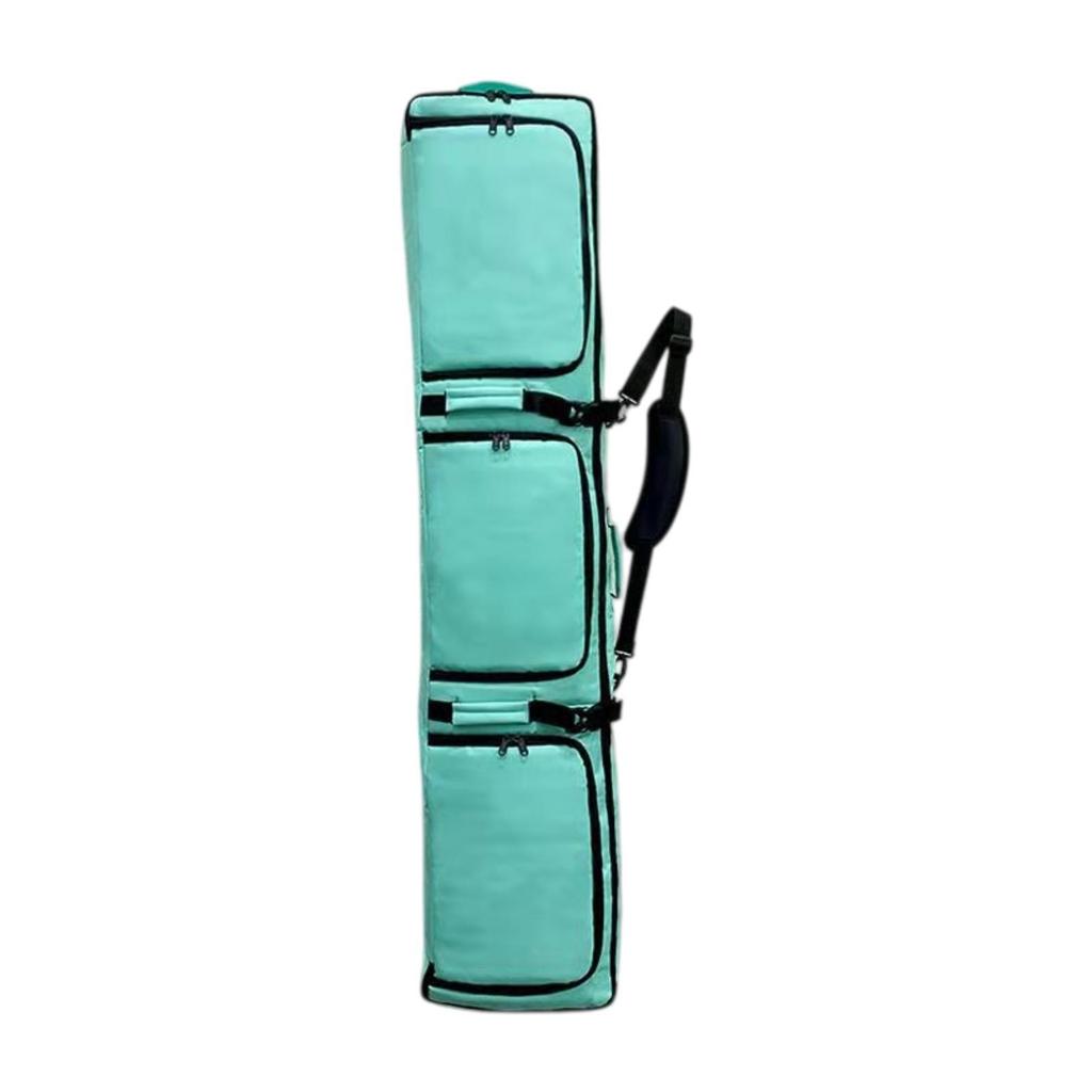 Ski Equipment Bag Snowboard Carrier Backpack With Wheels Waterproof Polyester Adjustable Size