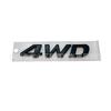 AAZO1 Suitable for car modification 4WD English letter trunk displacement logo 4WD fender decoration label car sticker emblem