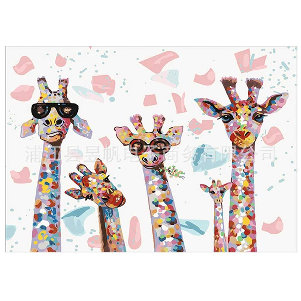 

DIY 5D Полный Круглый Дрель Алмазная Картина Вышивка Крестом Комплект Главная Стена Декор Ремесло