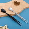 Kitchen Stainless Steel Tableware Spoons Western Knives Forks Dessert Spoons Food Clips Fried Steak Tweezers Vegetable Food Clip