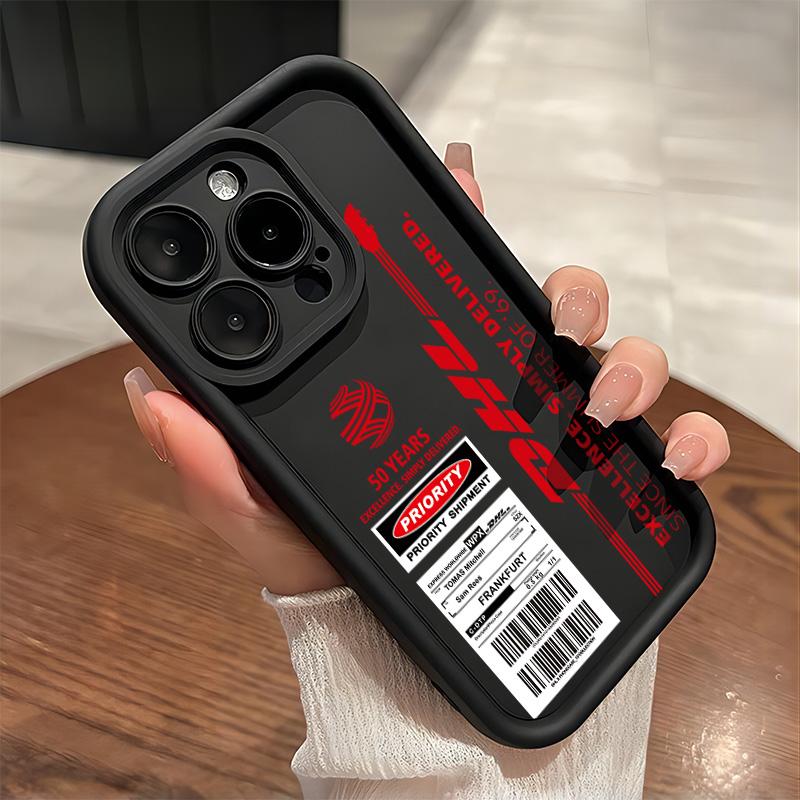 Hot Fashion Labels New Phone Case For IPhone 16 15 14 13 12 11 Pro Max Mini XR XS X 7 8 6 6s Plus Soft TPU Back Cover