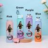 750ML Demon Slayer Cartoon Plastic Gradient Water Cup Portable Leak Proof Water Bottle Student Outdoor Sports Travel Water Cup