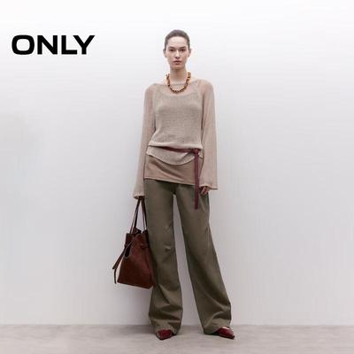 Women's High-Waist Wide-Leg Loose Jeans