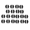 20Pair/set Invisible Glasses Nose Pads D Shape Stick on Spectacles Nose Pads Nasal Supports