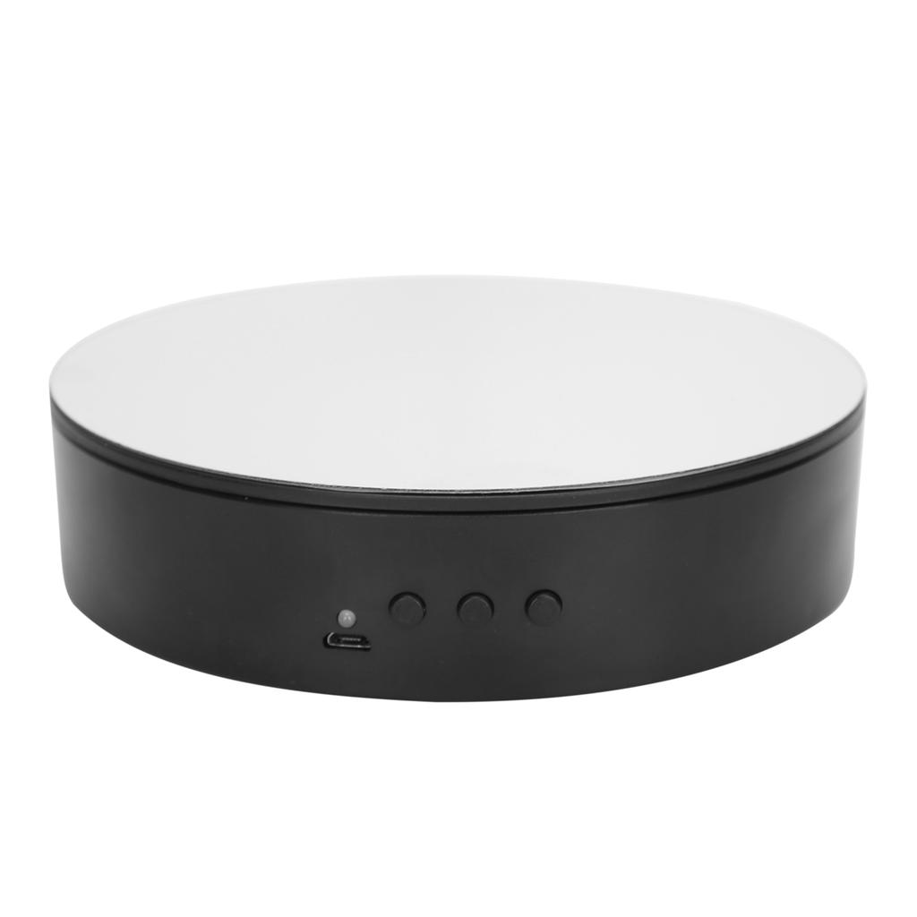 360 Degrees Rotating Display Stand Adjustable Turntable Show Tray for Watch Phone Jewelry Display