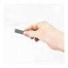 KAWAI KURABI Chopstick Rest, Iron Color, Mino Ware, Square Translucent, Vintage Feel, Triangle, Made in Japan