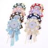 Cute Lolita Badge Display Holder Handmade Anime Clear Acrylic Case for Ita Bag Rosette Pin Collection