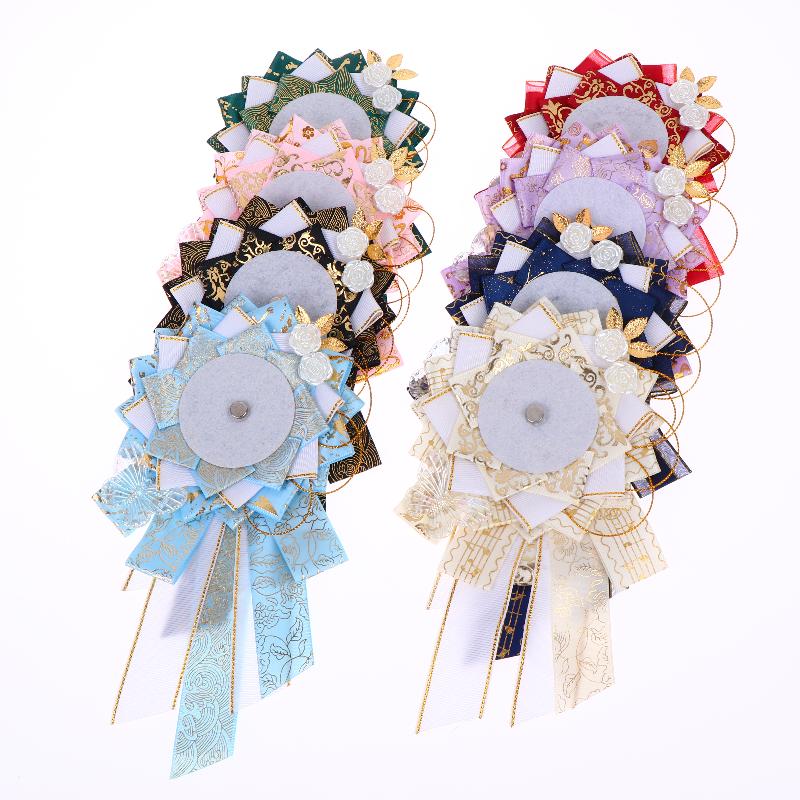 Cute Lolita Badge Display Holder Handmade Anime Clear Acrylic Case for Ita Bag Rosette Pin Collection