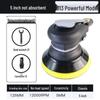 5" & 6" High-Speed Pneumatic Sander and Polisher, Model 313 Handheld Air Grinder