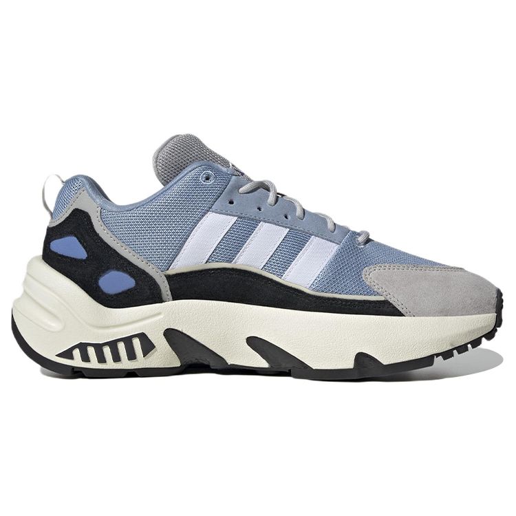 Adidas ZX 22 Boost Ambient Sky Unisex Sneakers Blue Footwear-White Grey-Two HP2775