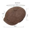 Klasyczny Kapelusz Dla Mężczyzn Czapki Vintage Retro Tweed Peaky Blinders Beret Płaska Czapka z Daszkiem Czapki Uliczne Dla Kobiet Mężczyzn