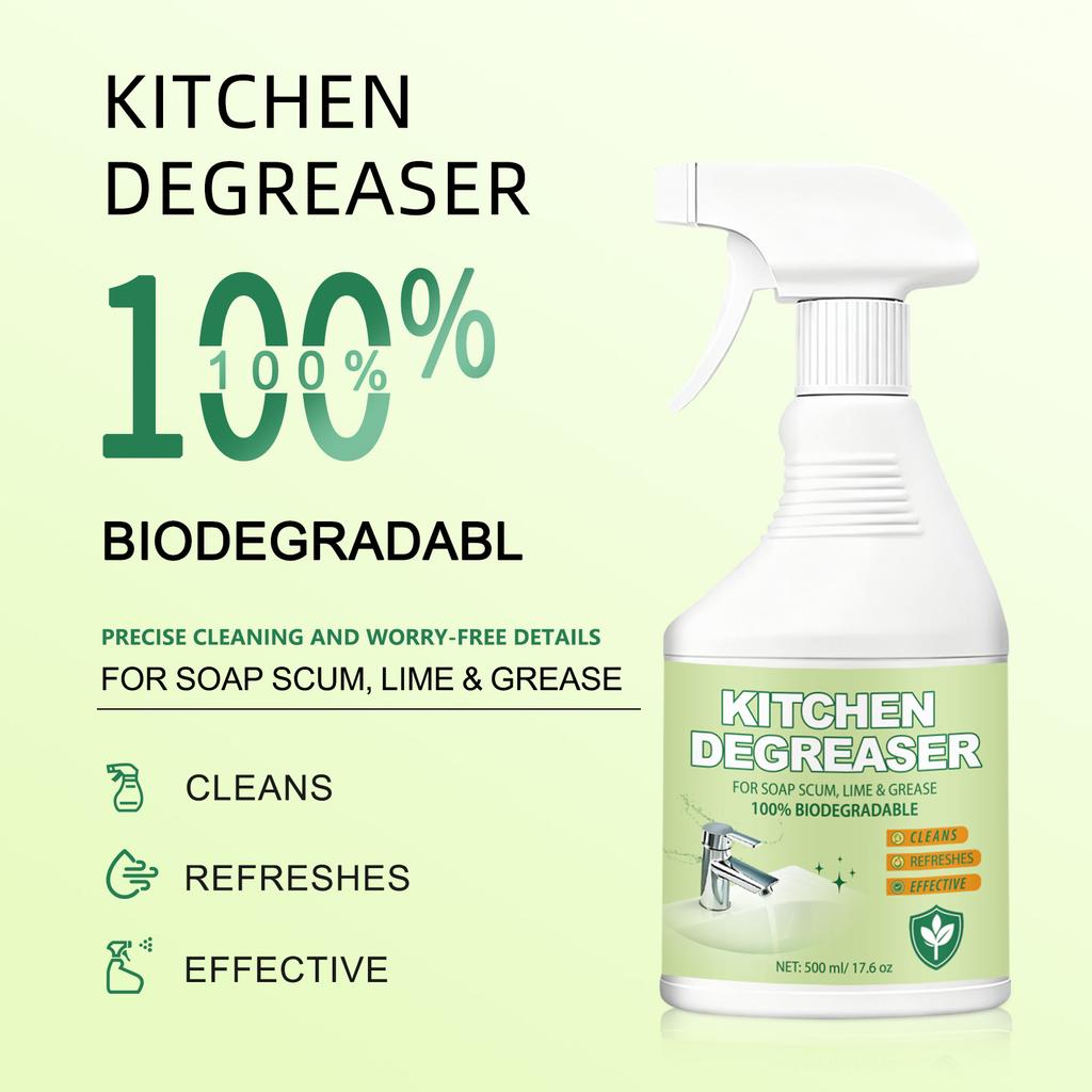 Cucina Macchie d'Olio Vetro Finestra Piastrelle Calcare Macchie d'Olio Detergente Multiuso 500ml