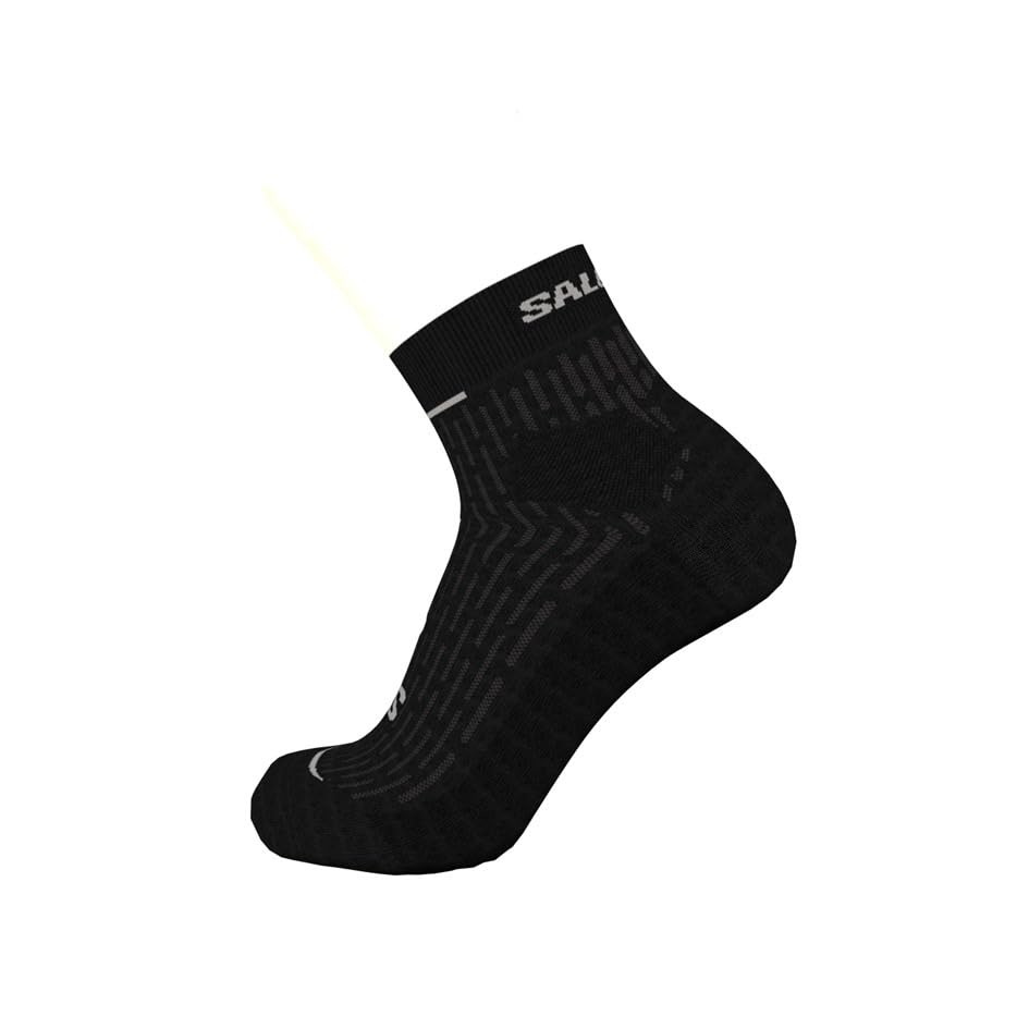 [Salomon] Socks ULTRA GLIDE ANKLE LC2255300 BLACK/Phantom/GHOST GRAY 16-4703 TCX Size S