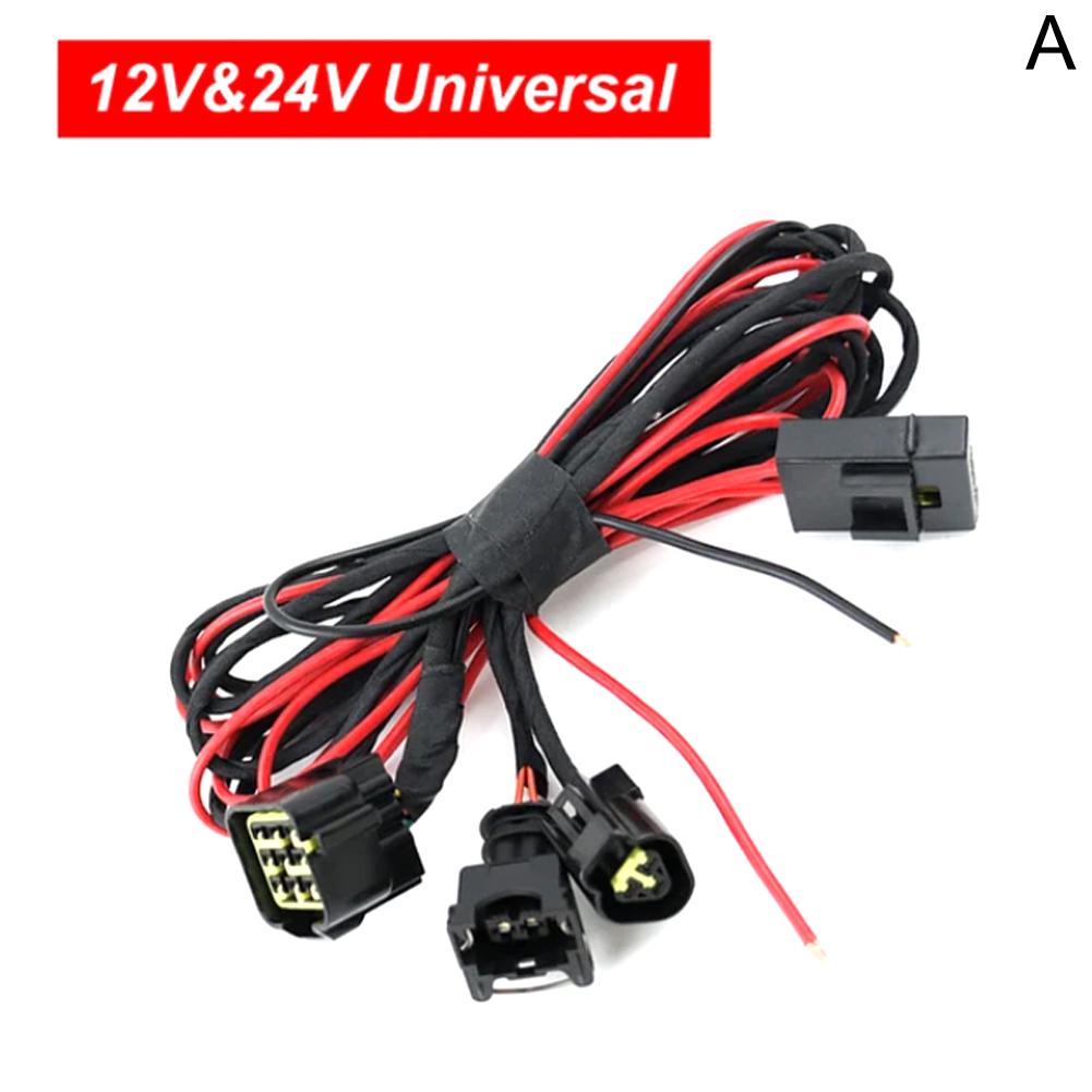 

Для Webasto Eberspacher дизельный воздушный стояночный обогреватель жгут проводов 12 В 24 В универсальный кабель-адаптер круглый треугольный воздушный дизельный обогреватель чёрный