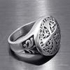 Cross Ring European and American Believer Missionary Ring Men's Ring
