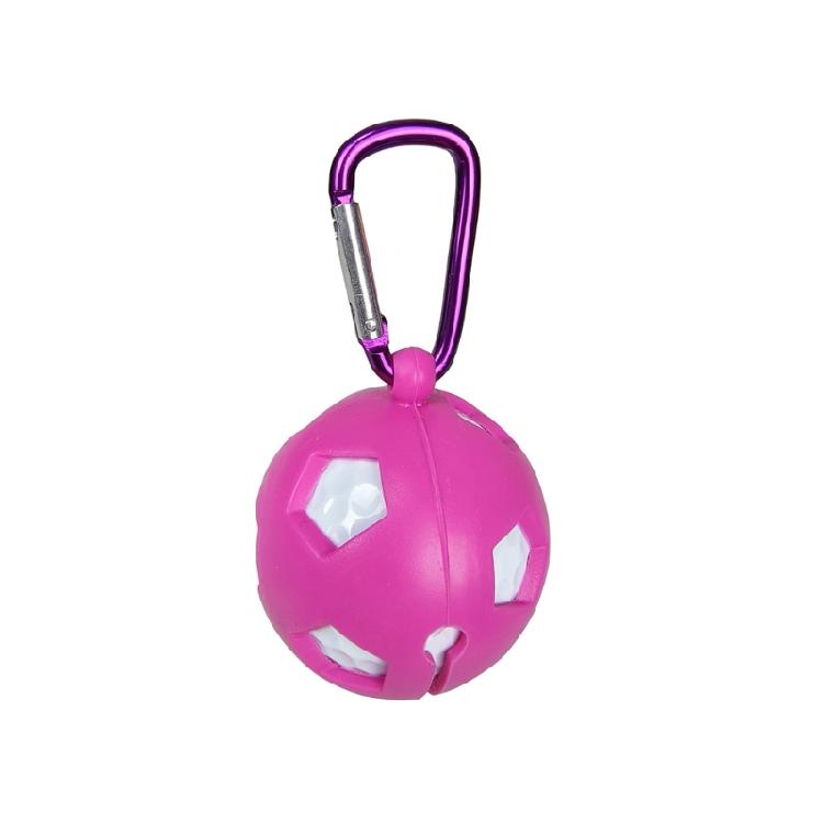 Golf Ball Storage Waist Holder Single Ball Storage Protection Carriers with Aluminum Hook Golf Ball Holder Clip Organizer