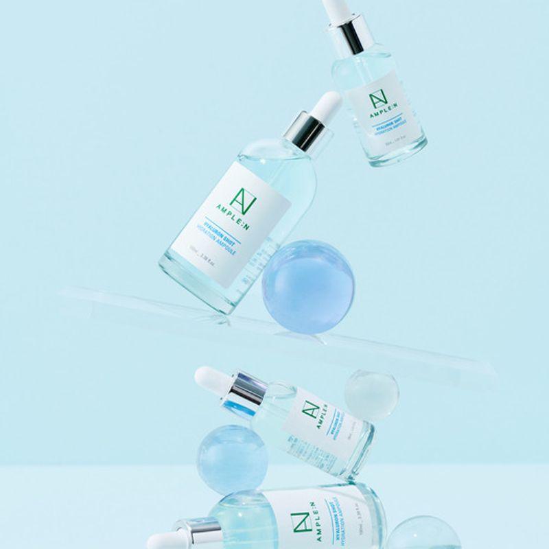 Hyaluronic Shot Moisture Ampoule Large Capacity 100ml + Blemish Shot Cream 15ml