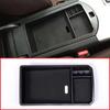 For 11-16 BMW X3 X4 F25 F26 ABS Black Car Central Storage Box Glove Armrest Box Tray Interior Car Accessories