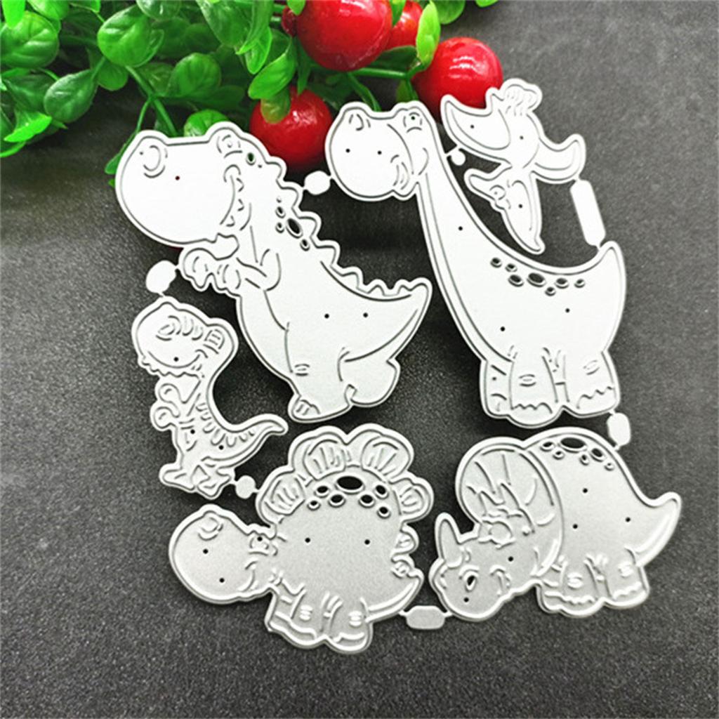 Dinosaur Metal Cutting Dies Card Embossing DIY Photo Album Template Mold Decor