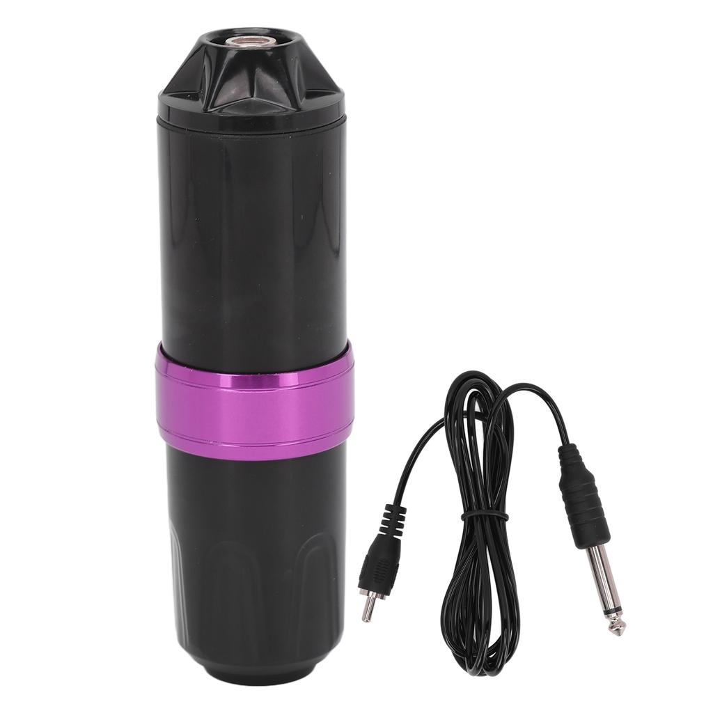 Tattoo Pen Rotatable Adjustable Stroke Length Cartridge Needle RCA Interface for Tattoo Beginners and Artists