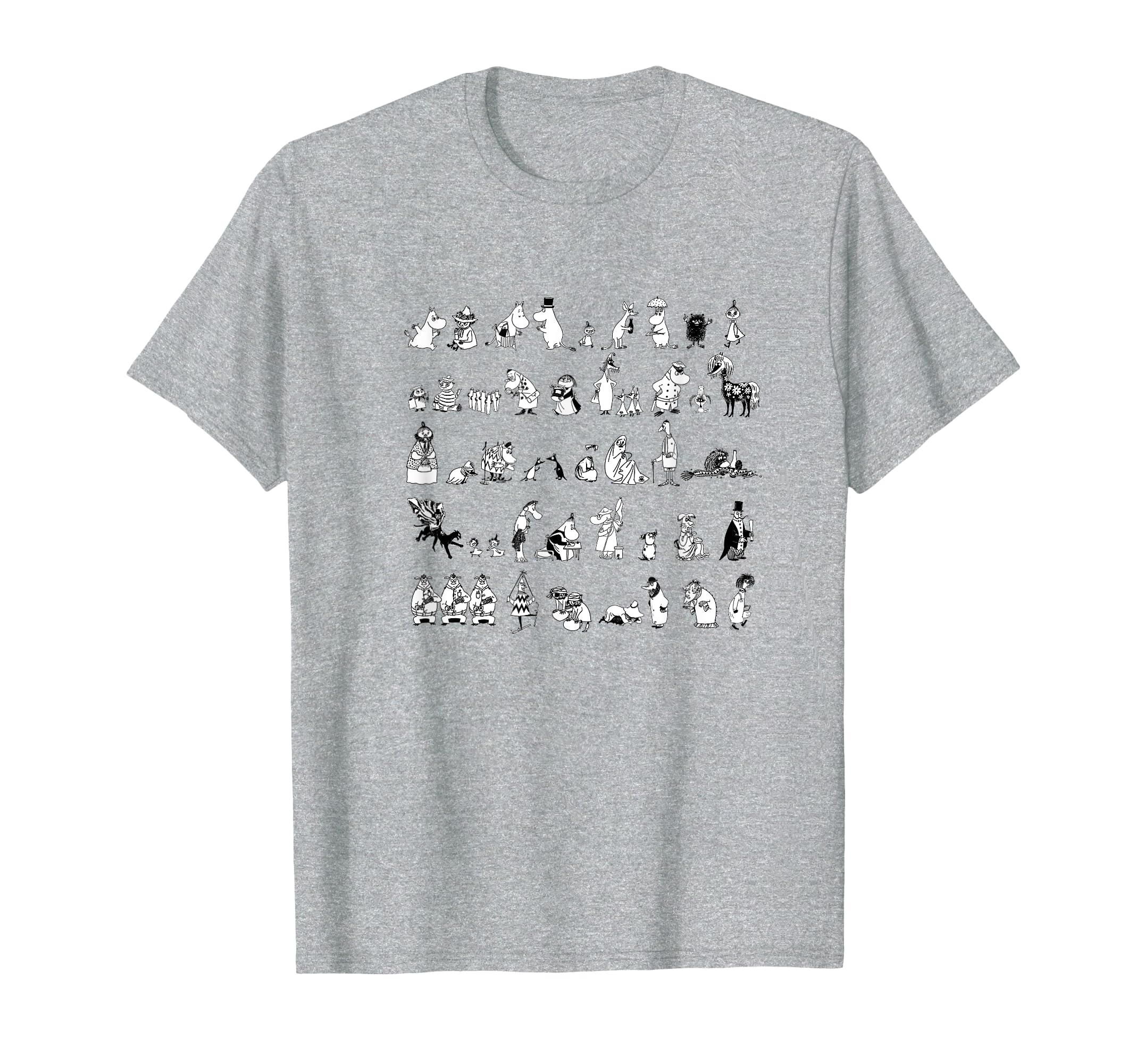 

80th Anniversary Merchandise: Moomin All Stars T-shirt