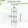 Garden Trellis for Climbing Plants Adjustable Height Vertical Stand Frame Holder Metal Garden Trellis for Balcony House Outside