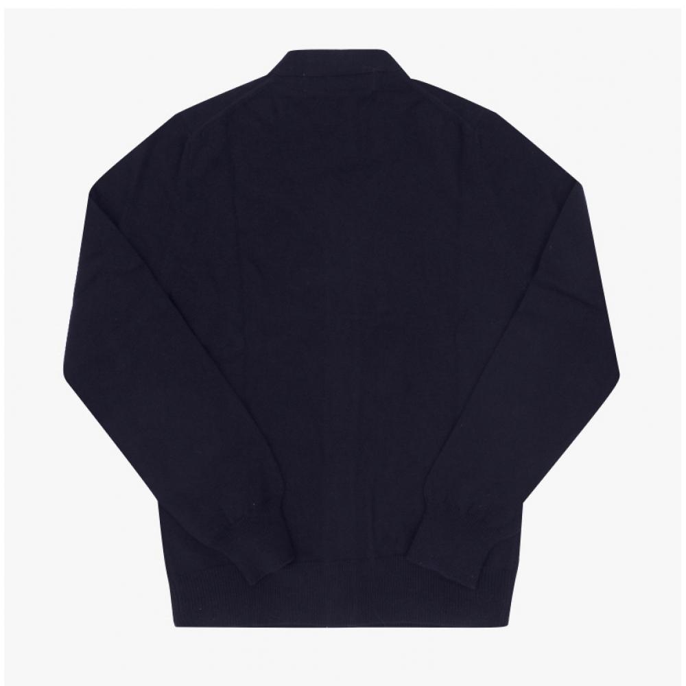 Comme Des Gar Ons Double Heart Wappen V Neck Cardigan Ax N058 051