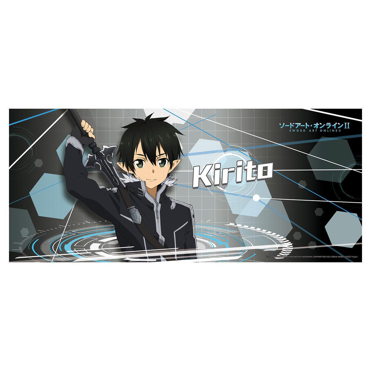 Sword Art Online Anime Mouse Pad Featuring Kirito & Asuna 70x30cm