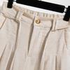 DIMANAF 2026 Spring Summer New Plus Size Women Long Pants Linen Loose Casual Elastic Waist Fashion Lady Bottoms Clothing
