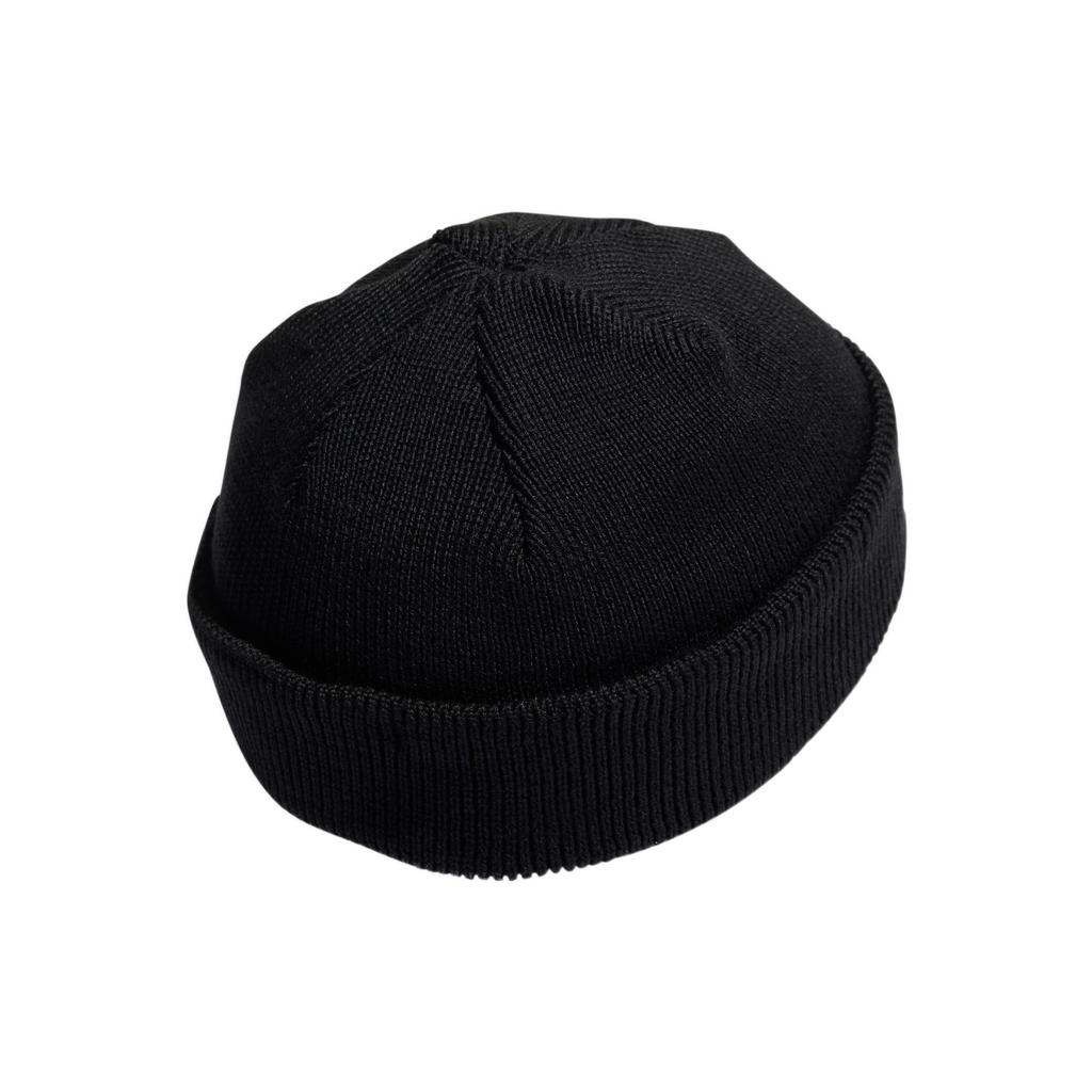 Adidas Classic Logo Trendy Fashion Polyester Fleece Hat Unisex Hats Black HK6494